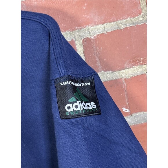 Vintage Y2K Adidas 1/2 Zip Limited Edition Sweatshirt Pullover Adult Size Small - Picture 5 of 7